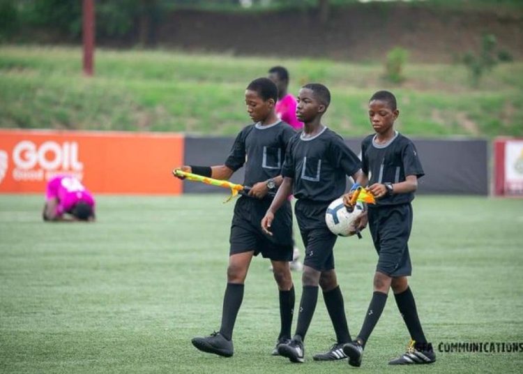 Young referees . Photo Courtesy: GFA