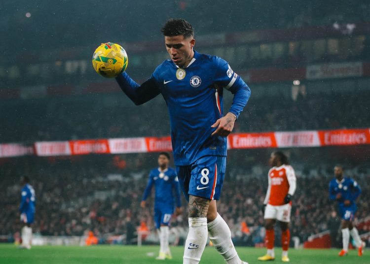 Enzo Fernandez Photo Courtesy: Chelsea FC