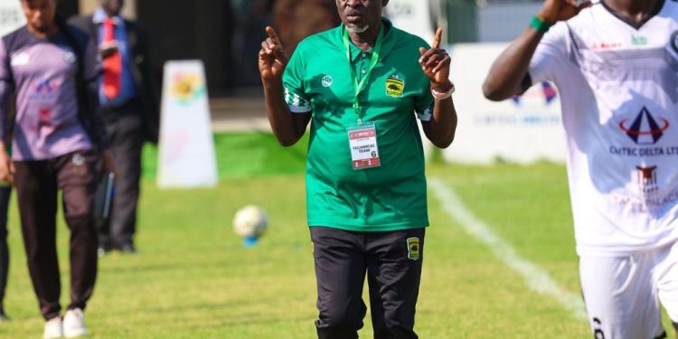 Kotoko Interim Head Coach Prince Owusu Photo Courtesy: AKSC