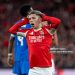Gianluca Prestianni of SL Benfica reacts during the UEFA Champions League 2025/26 League Knockout Play-off First Leg match between SL Benfica and Real Madrid C.F (Photo by Joao Bravo/Sports Press Photo/Getty Images)