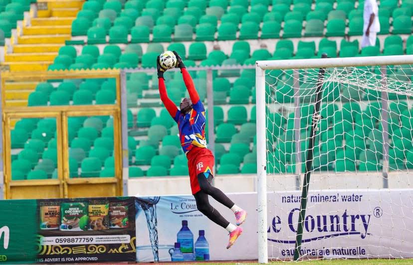 Benjamin Asare during hearts 