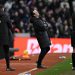 Unai Emery, Manager of Aston Villa, reacts during the Premier League match between Aston Villa and Brentford at Villa Park on February 01, 2026 in Birmingham, England. (Photo by Clive Mason/Getty Images)