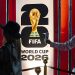 People take selfie with the original FIFA World Cup Trophy during the Special Trophy Tour on January 13, 2026 in Guwahati, India. Ahead of the FIFA World Cup 2026, which is scheduled to kick off on June 11, the original FIFA World Cup Trophy arrived in India as part of its official global trophy tour. (Photo by David Talukdar/Anadolu via Getty Images)