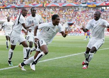 Asamoah Gyan-Black stars