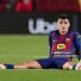 Pedri of FC Barcelona disappointed  during the Spanish Copa del Rey  match between FC Barcelona v Atletico Madrid (Photo by David Ramirez/Soccrates/Getty Images)