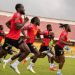 Black stars training . Photo Courtesy :