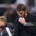 NEWCASTLE UPON TYNE, ENGLAND - MARCH 04: Michael Carrick, Manager of Manchester United, looks dejected following the Premier League match between Newcastle United and Manchester United at St James' Park on March 04, 2026 in Newcastle upon Tyne, England. (Photo by George Wood/Getty Images)