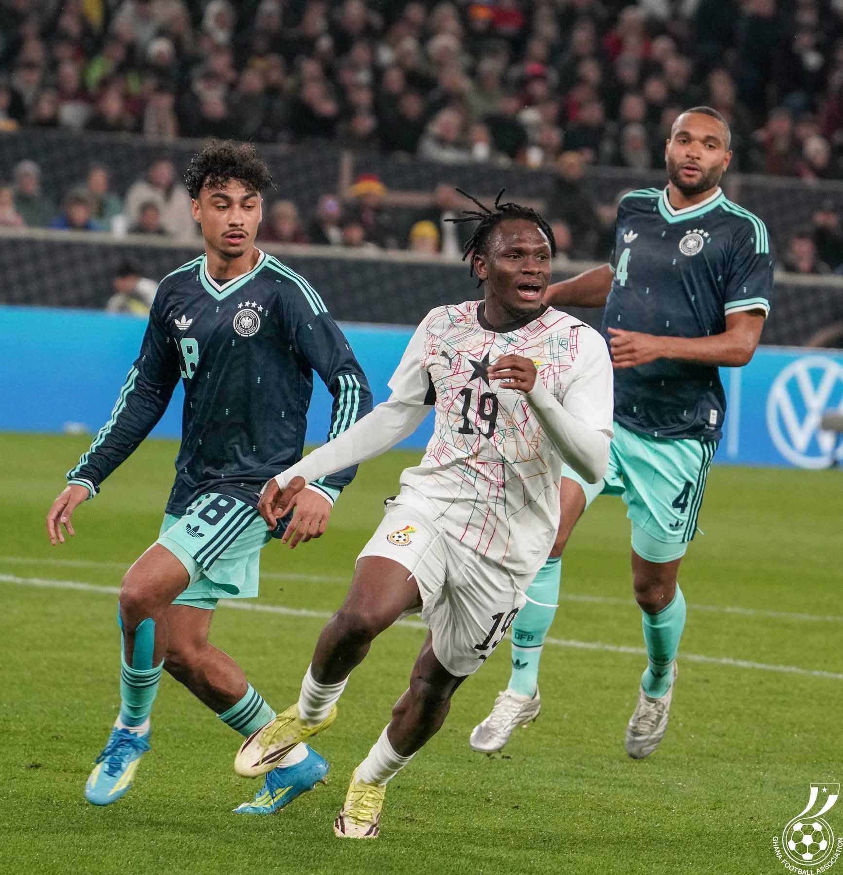 Black stars lose to Germany 