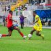 Shot from Medeama (yellow)- Hohoe United game Photo Courtesy: Medeama