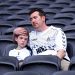 Tottenham Hotspur fans look dejected after the team's defeat in the Premier League match between Tottenham Hotspur and Nottingham Forest at Tottenham Hotspur Stadium on March 22, 2026 in London, England. (Photo by Ryan Pierse/Getty Images)