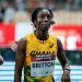 Evonne Britton competes during the Orlen Cup Lodz 2026 event in Lodz, Poland, on January 25, 2026. The ORLEN Cup Lodz 2026 is an indoor athletics meeting at Atlas Arena and is part of the World Athletics Indoor Tour Silver. (Photo by Marcin Golba/NurPhoto via Getty Images)