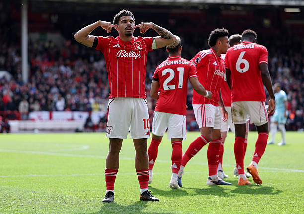 Morgan Gibbs White-Nottingham Forest-Burnley