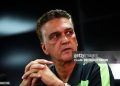 Iran's US goalkeeping coach Dan Gaspar attends a press conference after a training session at the CT Joaquim Grava training ground in Sao Paulo during the 2014 FIFA World Cup football tournament on June 14, 2014. AFP PHOTO / BEHROUZ MEHRI (Photo by BEHROUZ MEHRI / AFP via Getty Images)