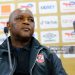 Pitso Mosimane, Animates a press conference in Algiers in Algeria on May 13, before the return match, semi-finals of the African Champions League against ESS Sétif Algeria (Photo by APP/NurPhoto via Getty Images)