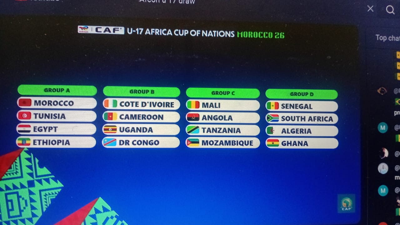 U-17 AFCON-GHANA-SENEGAL-SOUTH AFRICA 
