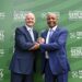 FIFA president Gianni Infantino and CAF president Patrice Motsepe