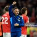 Vitor Pereira Head Coach of Nottingham Forest celebrates after the UEFA Europa League 2025/26 Semi-Final First Leg match between Nottingham Forest FC and Aston Villa FC (Photo by Nigel French/Sportsphoto/Allstar via Getty Images)