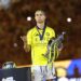 Cristiano Ronaldo celebrates after winning Saudi Pro League Title Photo Courtesy: Al-Nassr