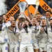 Aston Villa celebrate winning 2025-2026 Europa League title Photo Courtesy: Getty Images