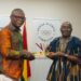 President of GOC Richard Akpokavie and Minister for Sports Kofi Adams