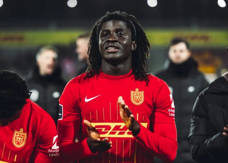 Caleb Yirenkyi Photo Courtesy: Nordsjaelland
