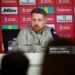 Interim Head Coach Calum McFarlane of Chelsea speaks during a press conference (Photo by Darren Walsh/Chelsea FC via Getty Images)
