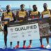 Ghana's 4x100 relay team