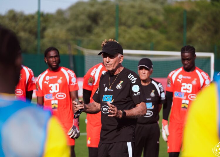 Black Stars head coach Carlos Queiroz. Photo credit: GFA