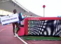 100m Hurdles World Record holder, Tobi Amusan at the Diamond League Rabat 2026.