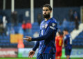 Josko Gvardiol of Croatia reacts during the FIFA World Cup 2026 qualifier match between Montenegro and Croatia at Podgorica City Stadium on November 17, 2025 in Podgorica, Montenegro. (Photo by Stefan Ivanovic/Pixsell/MB Media/Getty Images)