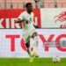 Derrick Arthur Kohn of Ghana in action during the international friendly match between Japan and Ghana  (Photo by Toru Hanai/Getty Images)