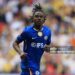 Romeo Lavia of Chelsea running during the Emirates FA Cup Semi Final match (Photo by Nigel French/Sportsphoto/Allstar via Getty Images)