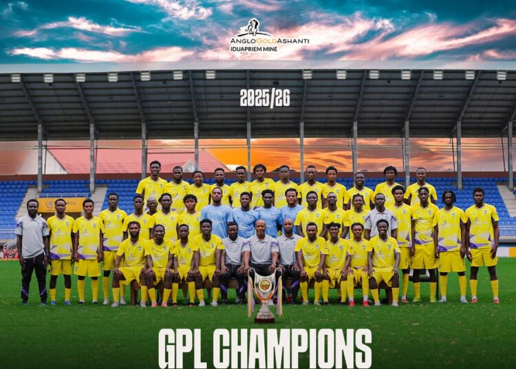 Medeama SC team. Photo Courtesy: Medeama SC