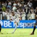 Neymar of Santos shoots for goal during a Brasileirao 2026 match between Santos (Photo by Marco Buenavista/Sports Press Photo/Getty Images)