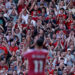 Liverpool fans applaud as Mohamed Salah of Liverpool is substituted off during the Premier League match between Liverpool and Brentford at Anfield on May 24, 2026 in Liverpool, England. (Photo by Naomi Baker/Getty Images)
