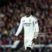 Eduardo Camavinga of Real Madrid during the La Liga EA Sports 2025/26 ''El Clasico'' match between FC Barcelona and Real Madrid at Spotify Camp Nou Stadium in Barcelona, Spain, on May, 2026. (Photo by Gongora/NurPhoto via Getty Images)