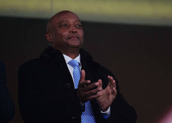 CAF President Patrice Motsepe. Photo by Ulrik Pedersen/NurPhoto via Getty Images