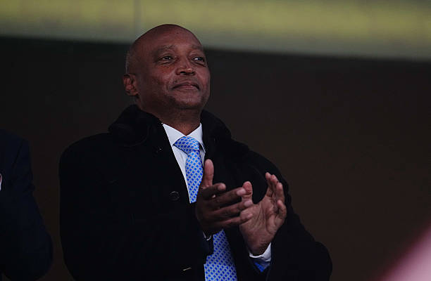CAF President Patrice Motsepe. Photo by Ulrik Pedersen/NurPhoto via Getty Images