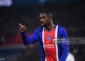 Ousmane DEMBELE of Paris Saint-Germain during the Ligue 1 McDonald's match between Paris and Brest (Photo by Philippe Lecoeur/FEP/Icon Sport via Getty Images)