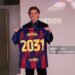Anthony Gordon his presentation as a new player of FC Barcelona (Photo By Javier Borrego/Europa Press via Getty Images)