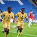 Caleb Yirenkyi celebrates after scoring goal against Wales Photo Courtesy: GFA