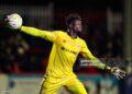 St Patrick's Athletic goalkeeper Joseph Anang during the SSE Airtricity Men's Premier Division match between St Patrick's Athletic and Drogheda United (Photo By Michael P Ryan/Sportsfile via Getty Images)