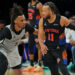 Stephon Castle (left) guards Jalen Brunson Photo Courtesy: Getty Images