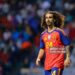 Marc Cucurella of Spain looks on during the international friendly match between Peru and Spain at Estadio Cuauhtémoc on June 8, 2026 in Puebla, Mexico. (Photo by Cesar Gomez/Jam Media/Getty Images)