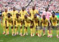 Players of Ghana  pose for a team photograph before the FIFA World Cup 2026 Group L match between England and Ghana (Photo by Richard Pelham/Getty Images)