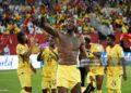 TORONTO, ONTARIO - JUNE 17: Jerome Opoku #18 of Ghana celebrates the team's 1-0 victory in the FIFA World Cup 2026 Group L match between Ghana and Panama at Toronto Stadium on June 17, 2026 in Toronto, Ontario. (Photo by Ezra Shaw - FIFA/FIFA via Getty Images)
