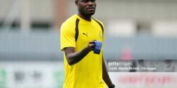 Ghana's Thomas Partey (Photo by Martin Rickett/PA Images via Getty Images)