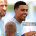 Morgan Rogers #17 of England looks on during a recovery session during the England World Cup 2026 camp (Photo by Eddie Keogh - The FA/The FA via Getty Images)
