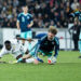 STUTTGART, GERMANY - MARCH 30: Derrick Luckassen of ghana challenges Nick Woltemade of Germany during the international friendly match between Germany and Ghana at MHP Arena on March 30, 2026 in Stuttgart, Germany. (Photo by Mika Volkmann/Getty Images)