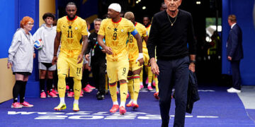 Ghana manager Carlos Queiroz walks back out for the second half during the FIFA World Cup Group L match at Boston Stadium. Picture date: Tuesday June 23, 2026. (Photo by Bradley Collyer/PA Images via Getty Images)
